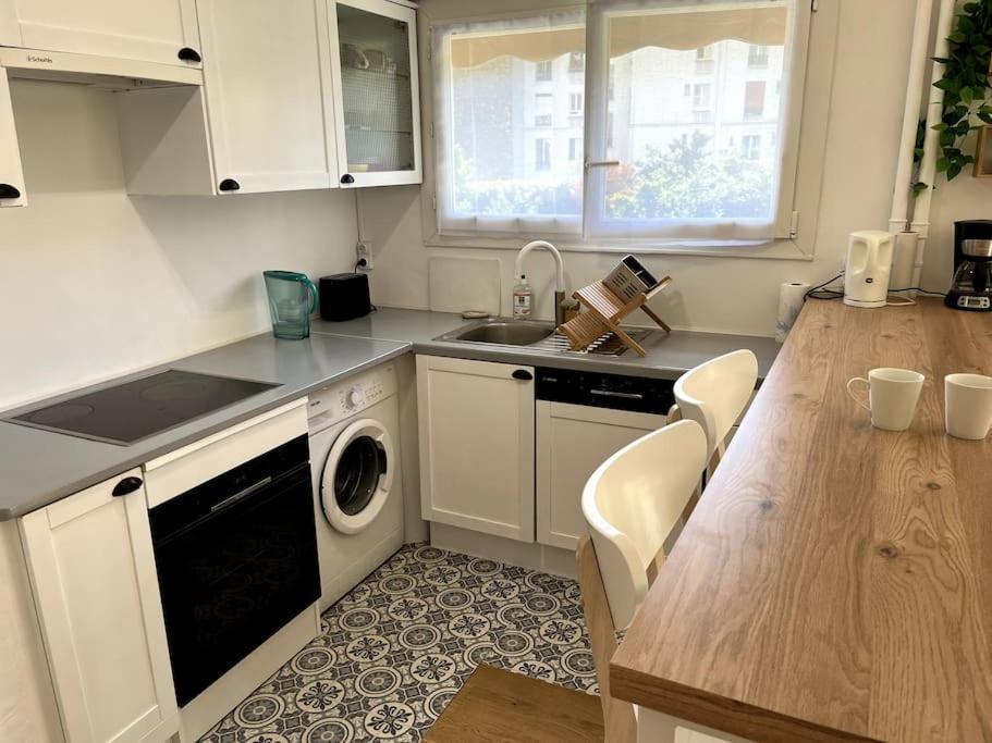 Superbe Appartement Avec Belle Vue Jardin Paris Exterior photo
