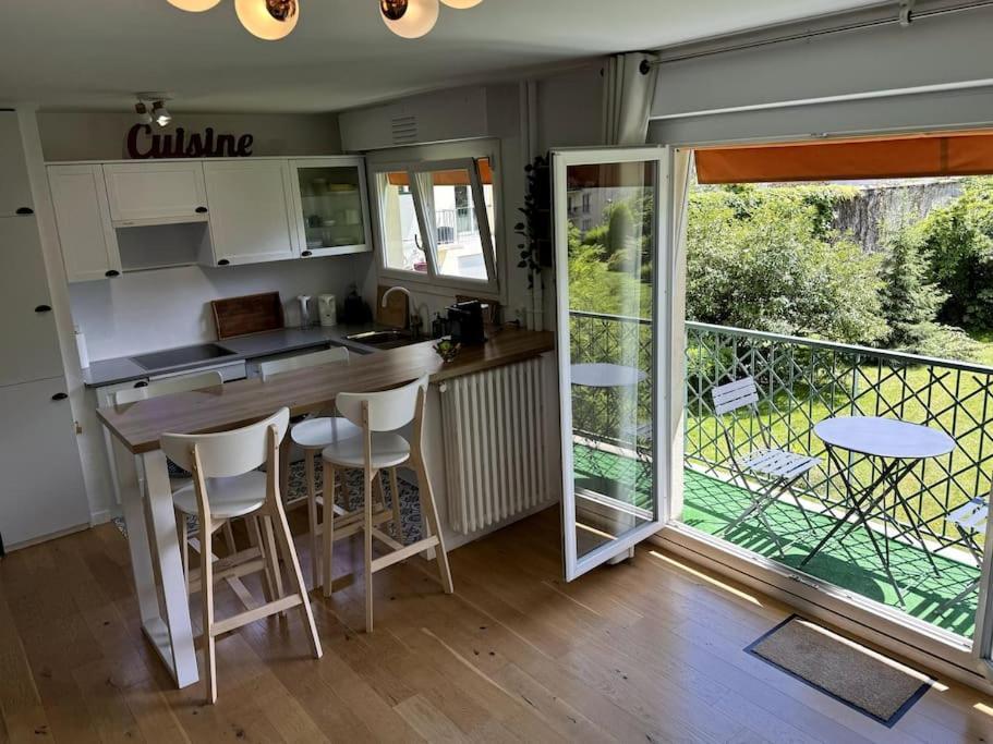 Superbe Appartement Avec Belle Vue Jardin Paris Exterior photo