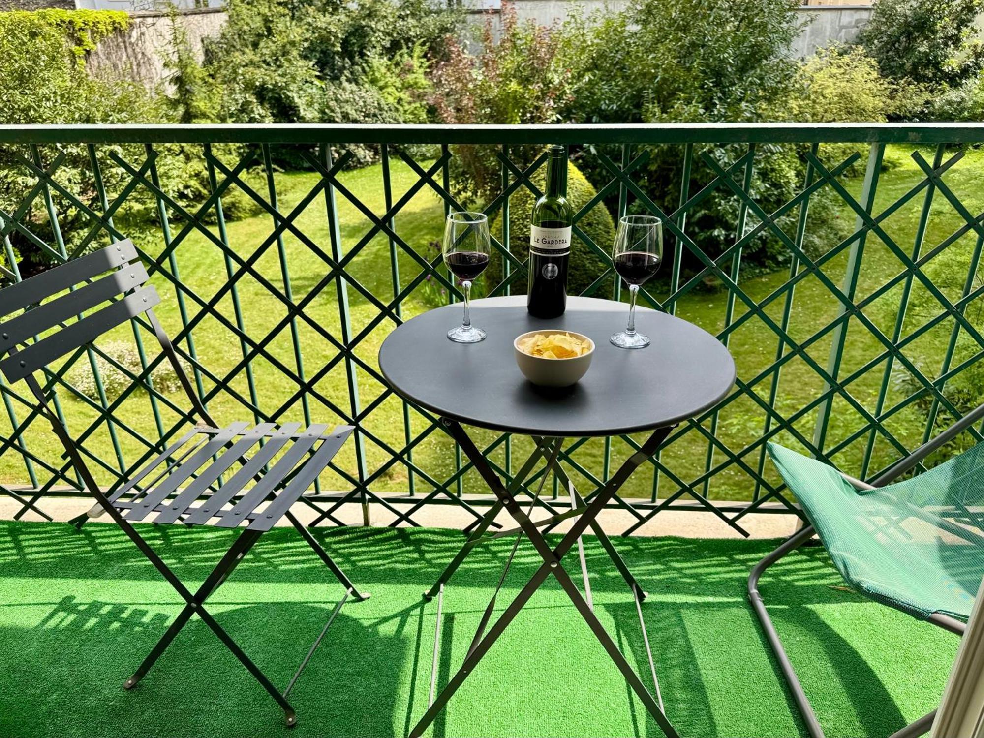 Superbe Appartement Avec Belle Vue Jardin Paris Exterior photo